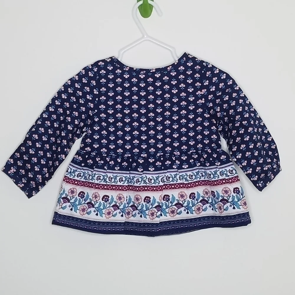 Carter's Flower Shirt 6m
